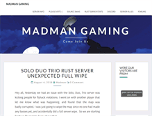 Tablet Screenshot of mxmadman.com